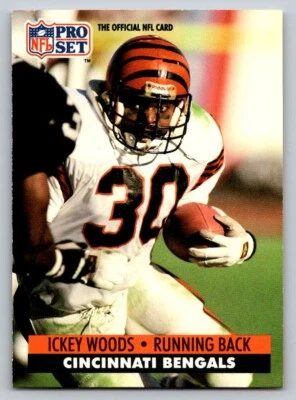 1991 Pro Set - Ickey Woods #467 - Image 1 of 2