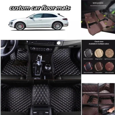 For Mazda Car Floor Mats All models Carpets Cargo Liner Waterproof Model Custom - Image 1 of 4