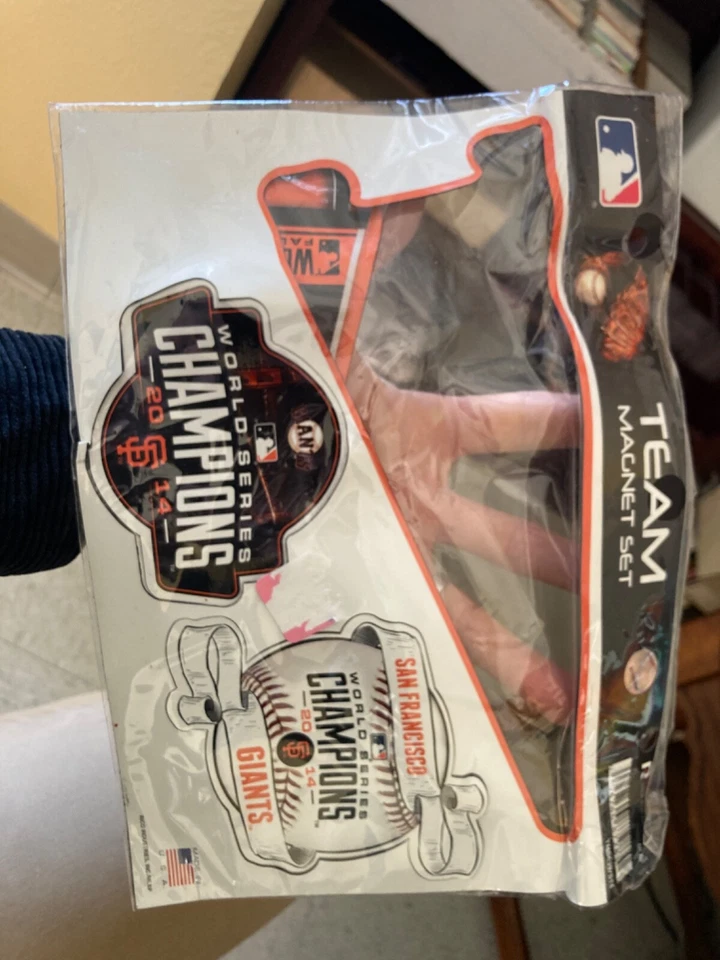 San Francisco Giants World Series MLB licensed magnet - Image 1 of 1