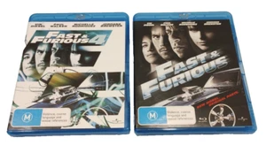 2 Fast & Furious Blu-Ray Free Postage - Picture 1 of 2