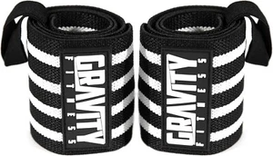 Gravity Fitness Weightlifting Wrist Wraps - Heavy Duty Wrist Support - Picture 1 of 3