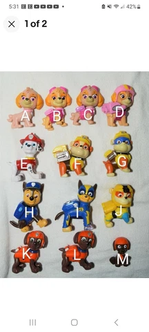 PAW PATROL pick and choose Action Hero FIGURE Dog Doggy Chase Marshall Zuma skye Cover