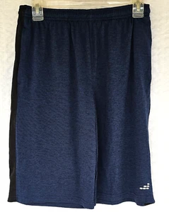 BCG Shorts Boys XL 16-18 Blue & Black Youth Athletic Stretch Running Sports Exc - Picture 1 of 3