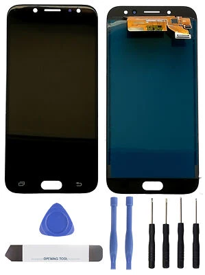 LCD Display für Samsung Galaxy J7 J730F 2017 Touchscreen Bildschirm SET schwarz - Bild 1 von 4