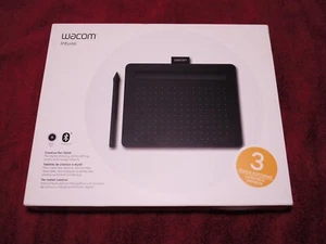 Wacom Intuos : Bluetooth tablet, 4 keys, Chromebook/Mac/Android/Win. Black - Photo 1/7