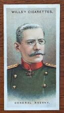 1917 Wills Cigarette Card -Allied Army Leaders - #47 General Ruzsky