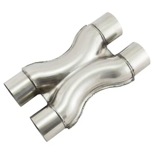 63,5 mm X Rohr Auspuffrohr X Pipe X Interferenz Abgasanlage Abgasrohr 2,5" 63 mm - Afbeelding 1 van 4