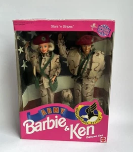 Armee Barbie und Ken Deluxe Set Stars N Stripes 1992 Special Edition Mattel 5626 - Bild 1 von 3