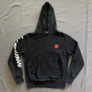 HUF Worldwide X Chocolate Hoodie Adult Small Black Pullover Skate Street Wear - Picture 1 of 10