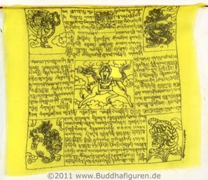 Gebetsfahnen (25 Blatt) 850 cm / Handarbeit aus Nepal - Bild 1 von 7