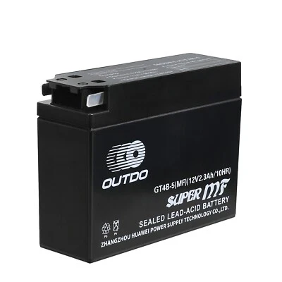 Batería AGM de plomo sellada YT4B-BS 12V 2.3Ah para Yamaha TTR110E TTR90E TTR50E Foto 1 de 4