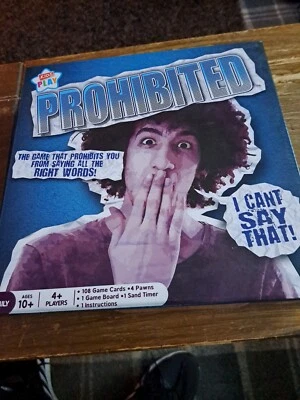 Board Game "Prohibited" Christmas Family Party Age 10+ Opened But Not Used Gift - Image 1 of 4