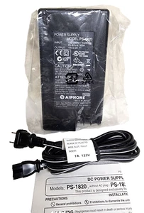 Aiphone PS-1820UL 45W 18V 2.0 Amp Power Supply - BRAND NEW! - Picture 1 of 3