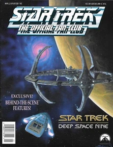 Star Trek offizielles Fan Club Magazin Ausgabe 89 Januar Februar 1993 Deep Space 9 - Bild 1 von 1