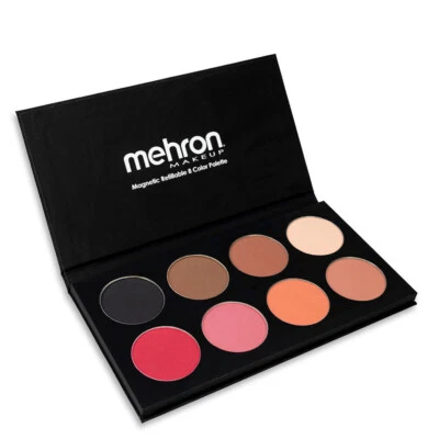 Mehron E.Y.E Powder & CHEEK Powder 8 color palette face eye fashion makeup MUA - Image 1 of 4