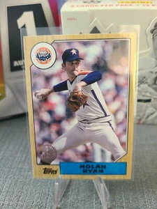 NOLAN RYAN 2022 Topps Series 1 -1987 Topps 35th Anniversary Card #T87-94 ASTROS - Picture 1 of 2