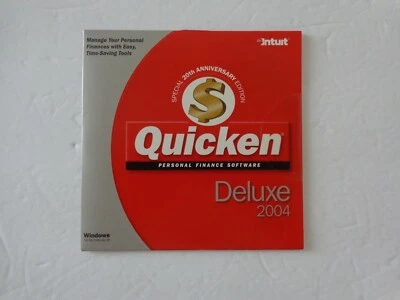 Quicken Deluxe 2004 CD for Windows 95/98/2000/ME/XP - Image 1 of 2