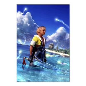 Póster de Final Fantasy X (10) - Tidus Key Art - Impresiones de alta calidad - Imagen 1 de 6