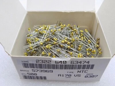 25x BC COMPONENTS  A170 VS NTC THERMISTOR - Image 1 of 4