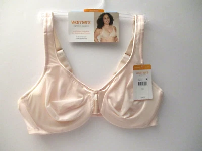 Sujetador Warners firma soporte satinado con aros talla 38 C # 35002A Rosewater Foto 1 de 3