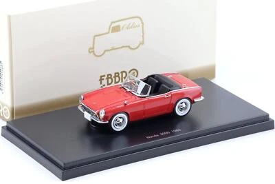 1:43 Ebbro Honda S500 Cabrio 1963 Red - Immagine 1 di 3