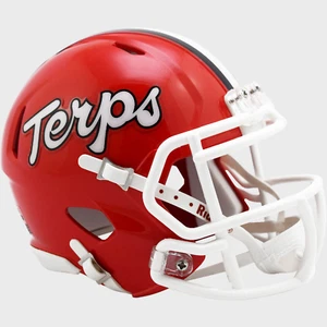 MARYLAND TERRAPINS NCAA Riddell SPEED Authentic MINI Football Helmet - Picture 1 of 1