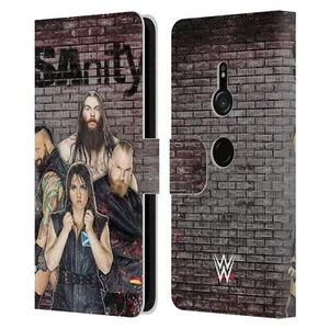 OFFICIAL WWE SANITY LEATHER BOOK WALLET CASE COVER FOR SONY PHONES 1 - Picture 1 of 7