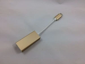 USB TYPE C to DisplayPort Adapter 4K×2K suitable for Macbook & Chromebook Pixel - Picture 1 of 5