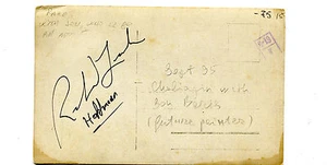 Autógrafo RICHARD LEECH en postal cantante de ópera - Imagen 1 de 1
