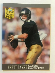 1991 Fleer Ultra Brett Favre Rookie Card RC #283 Atlanta Falcons - Bild 1 von 2