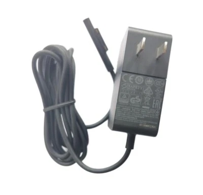 US Plug 1736 Charger Adapter For Microsoft Surface Pro4 M3 Go 1 2 3 24W 15V 1.6A - Image 1 of 4