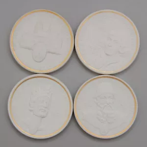 Meissen Porzellan Medaille 4x Thaler Ø ca.: 5cm #57 - Bild 1 von 2