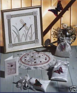 Iridescent Insects Embroidery Pattern/Chart - Anchor - Picture 1 of 1
