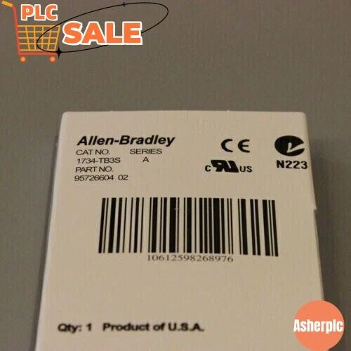 AB 1734-TB3S SER A POINT I/O Module PLC Terminal 1734TB3S New Factory Sealed - Image 1 of 1