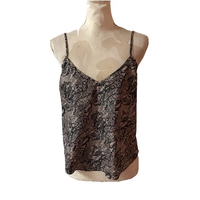 VERONICA BEARD Camisole Top Women's Silk Animal Print Sz ? - Image 1 of 4