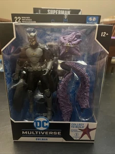 Mcfarlane DC Multiverse Figure Owlman Crime Syndicate Starro BAF nuovo con scatola - Foto 1 di 4