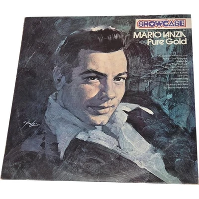 Mario Lanza Pure Gold Vinyl Record Showcase Series - Image 1 of 4