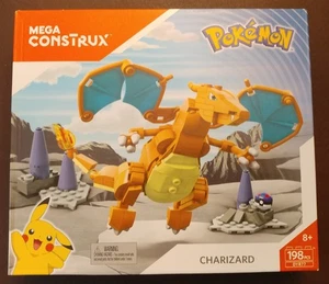 Mega Construx Pokemon Charizard 198 Stück Brandneu in Box - Bild 1 von 7