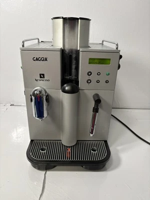 Gaggia Nespresso Pod Coffee Machine. SUP022. Made Italy. Silver. Rare. Working - image 1 of 4