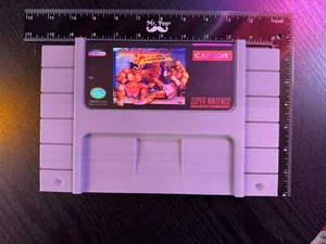 Oversized SNES Cartridge – Street Fighter 2 Turbo – 3D Printed Nintendo - Picture 1 of 2