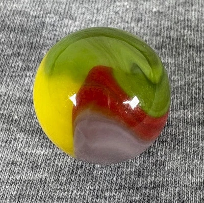 Mármol loro vintage Vitro Agate Co. tamaño grande 0,92" (#2) Foto 1 de 4