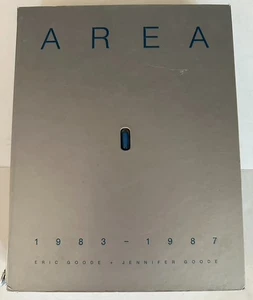 AREA 1983-1987 Eric Goode + Jennifer Goode Hardcover Large Format Book - Bild 1 von 18