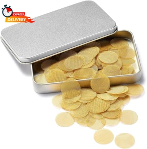 200Pcs 3/4 Inch Brass Pipe Screens, 3/4 Inch Brass Pipe Screen with Storage Box - Picture 1 of 12