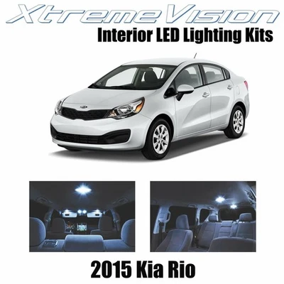 Светодиод для салона XtremeVision для Kia Rio 2015+ (8 шт.) холодный белый - Изображение 1 из 4