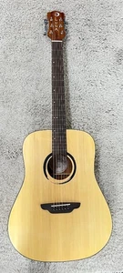 Luna Wabi Sabi Dreadnought Satin Finish Solid Spruce Top Acoustic Guitar - Picture 1 of 7