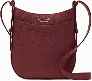 Kate Spade Leila North South Umhängetasche Leder Reißverschluss oben Kuriertasche UVP 329 $ - Bild 1 von 5