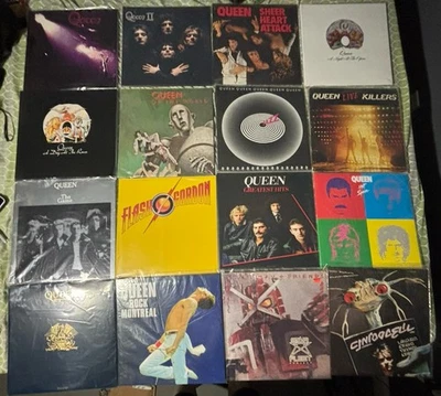 Queen LP 1973-82 Discography 180 Gram LOT (Opera, News, Jazz Etc)  NM + BONUSES - Image 1 of 2