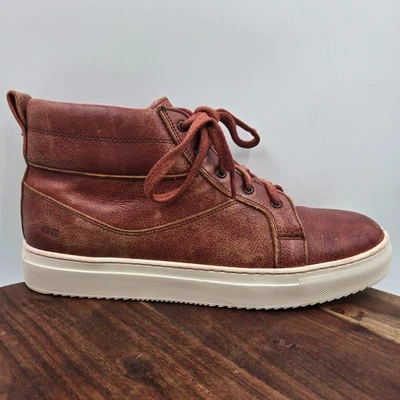 Zapatos Bed Stu Rossela Para Mujer 11 Marrón Rojo Cuero Envejecido Zapatillas Altas Foto 1 de 4