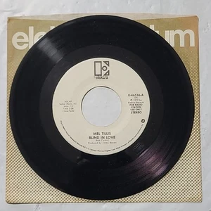 Mel Tillis ~ Blind In Love/ Black Jack, Water Back ~ Elektra Promo 45 RPM Record - Picture 1 of 4