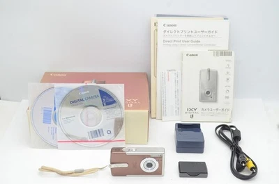 Canon IXY DIGITAL L 4.0MP Compact Digital Camera Silky Bronze w/ Box #250827p - Image 1 of 4